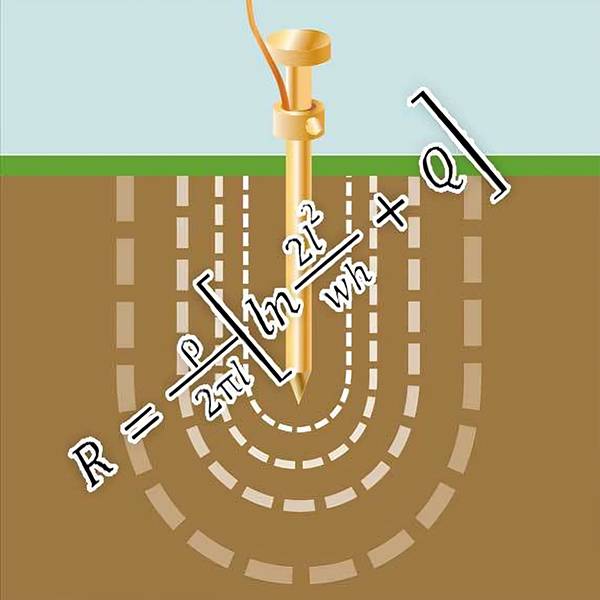 معادلات ریاضی مقاومت الکترود