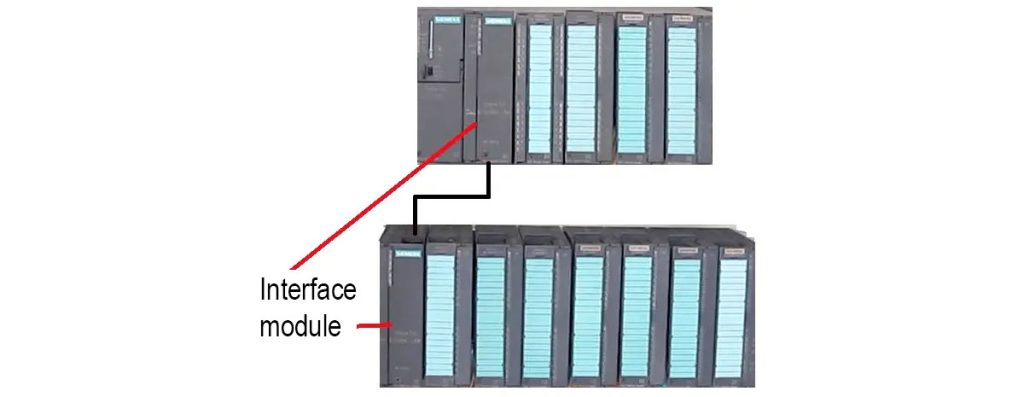 نحوه ارتباط دو رک PLC توسط دو کارت IM