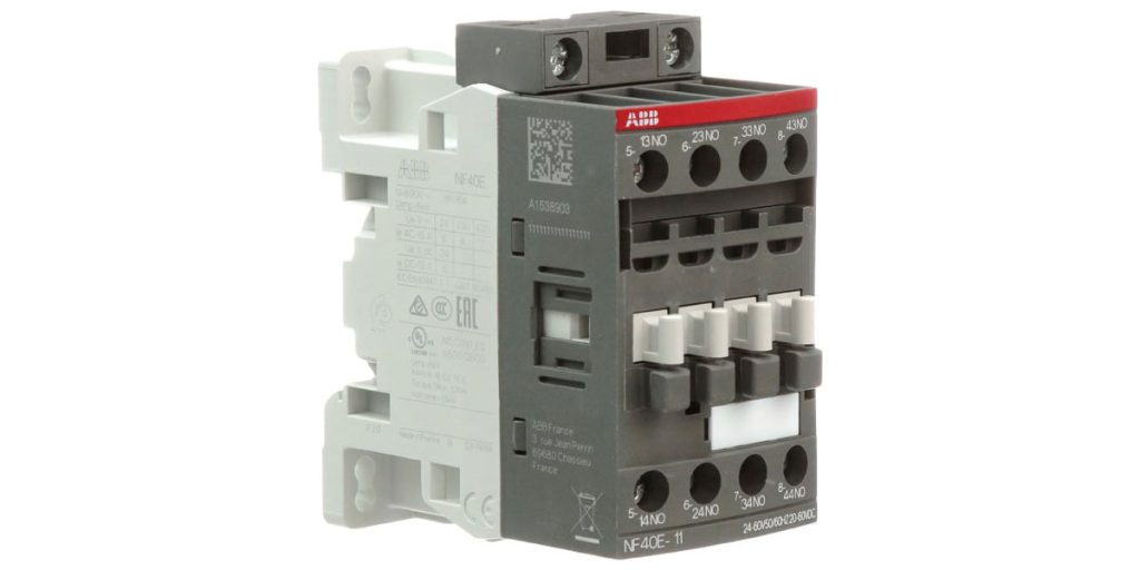 یک نمونه کنتاکتور ساخت برند ABB