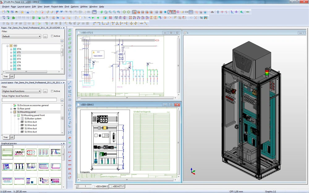 محیط EPLAN Pro Panel