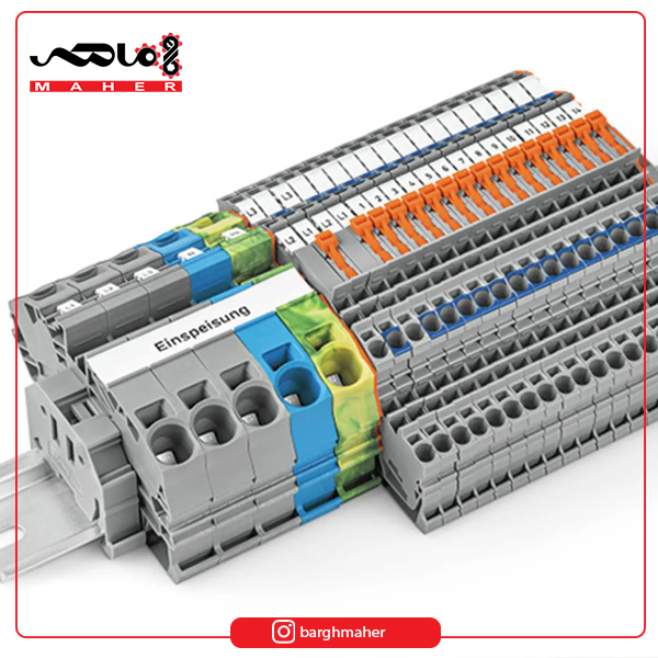 ترمینا‌ل‌های تابلو برق صنعتی